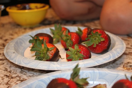 chocolate covered strawberries recipe microwave. Stick the chocolate in the