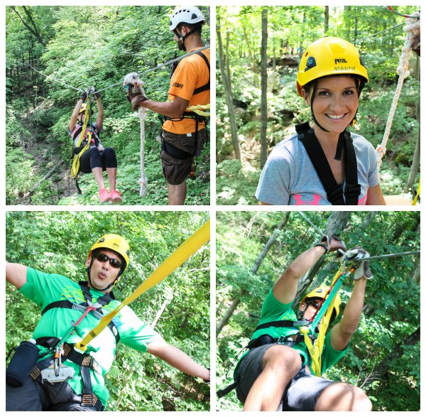 Zip Line Tour Shawnee Bluffs