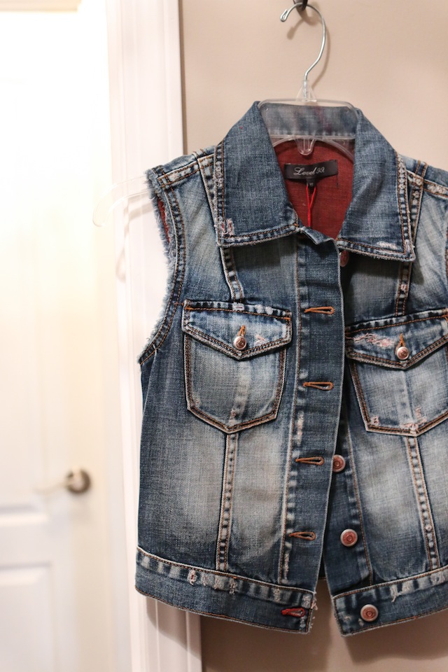 Closet Organization Ideas - Favorite Staple Piece - Jean Vest
