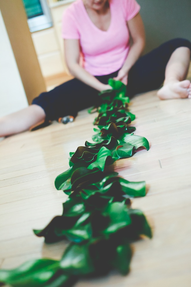 How To Make Magnolia Garland