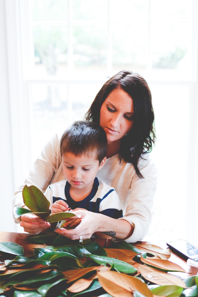 How To Make Magnolia Garland