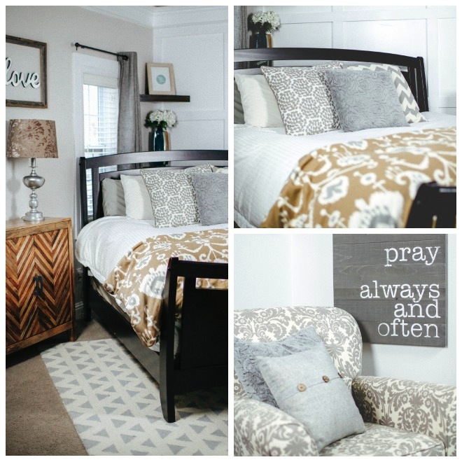 Master Bedroom Makeover with Board and Batten