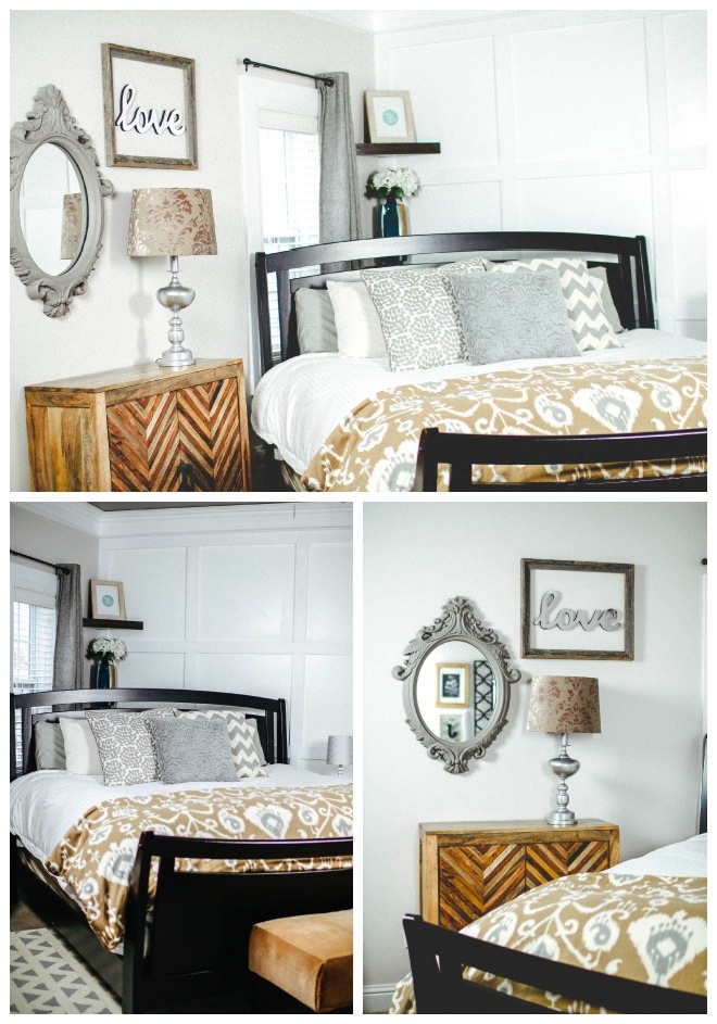 Master Bedroom Makeover with Board and Batten