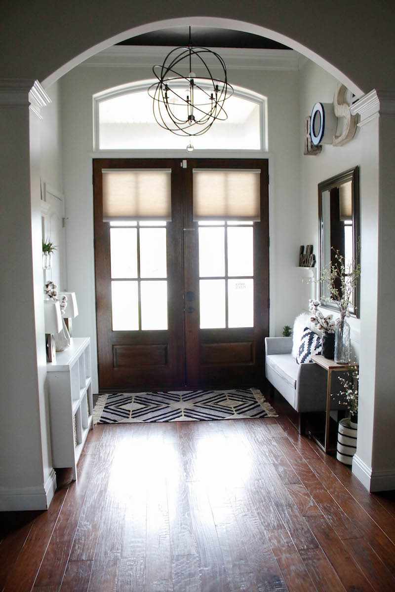 Updated Home Tour - House of Rose - Entryway