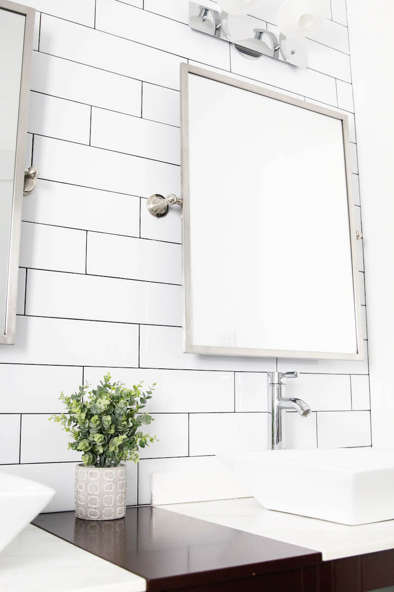 Bathroom Remodel White Subway Tile