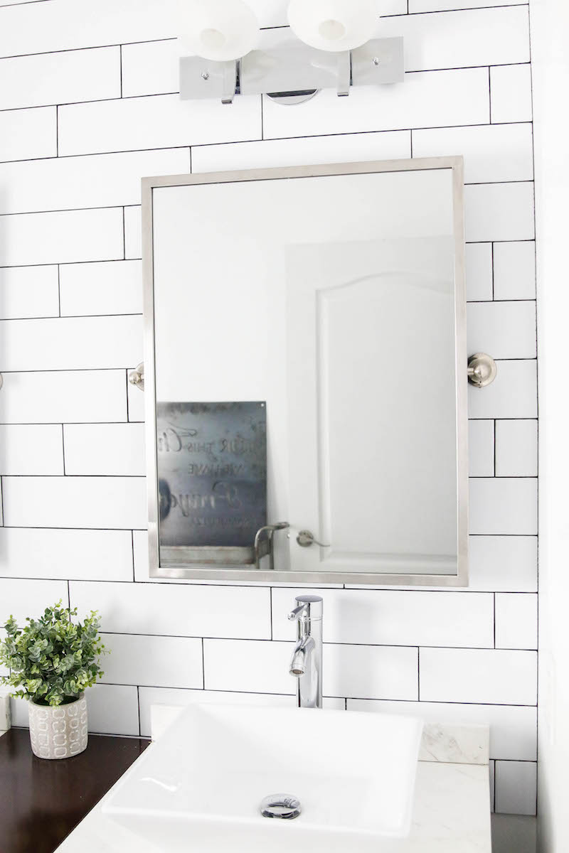 Bathroom Remodel White Subway Tile