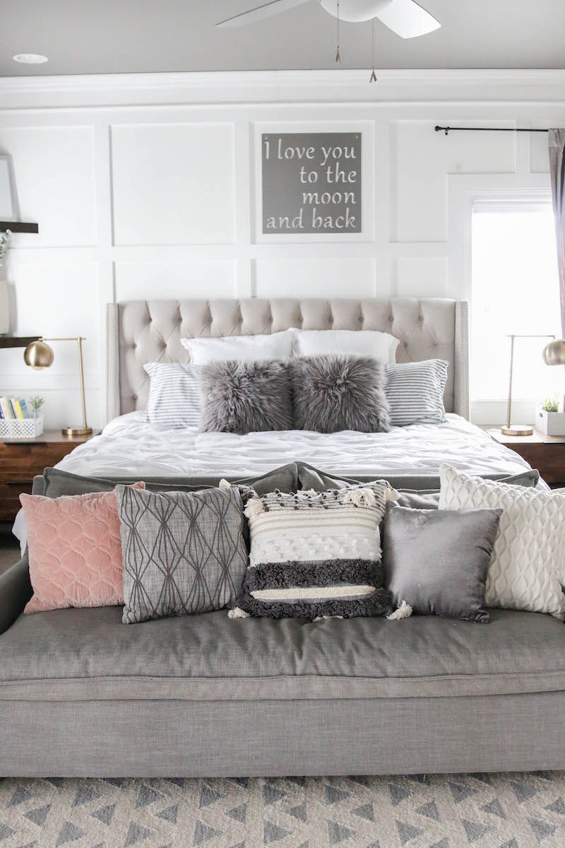 Updated Home Tour - House of Rose - Master Bedroom