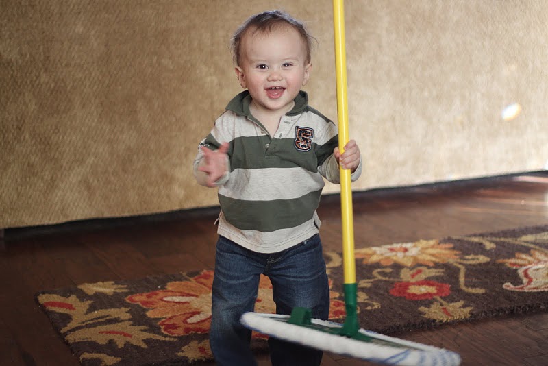 Cleaning hardwood floors