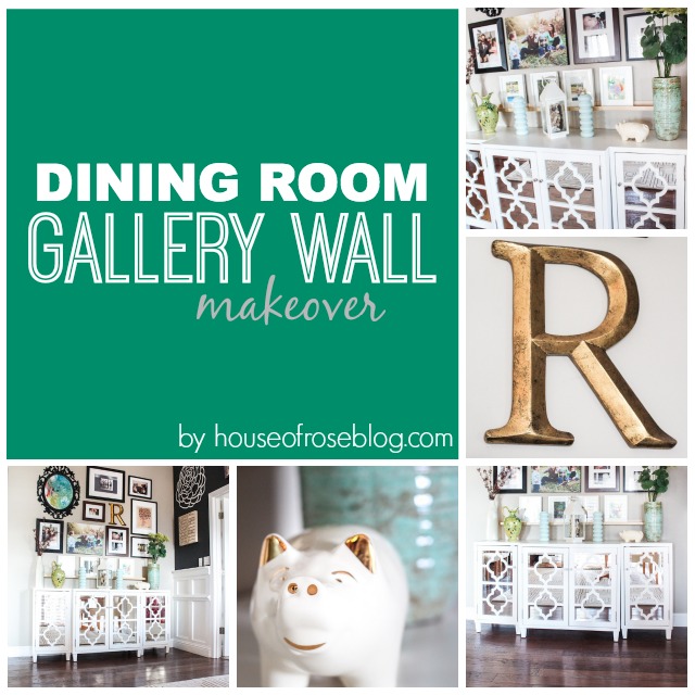Dining Room Wall Makeover