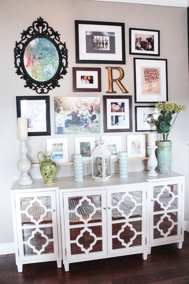 Dining Room Wall Makeover