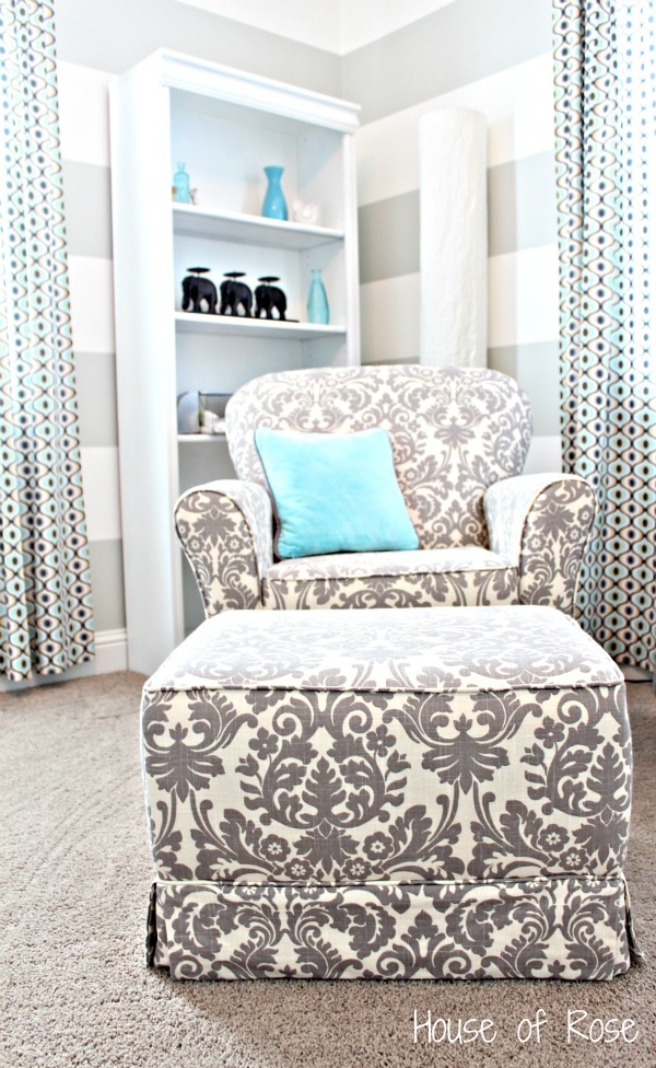 Grey and teal nursery 2024 ideas