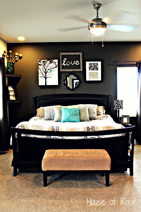 Master Bedroom Wall Makeover