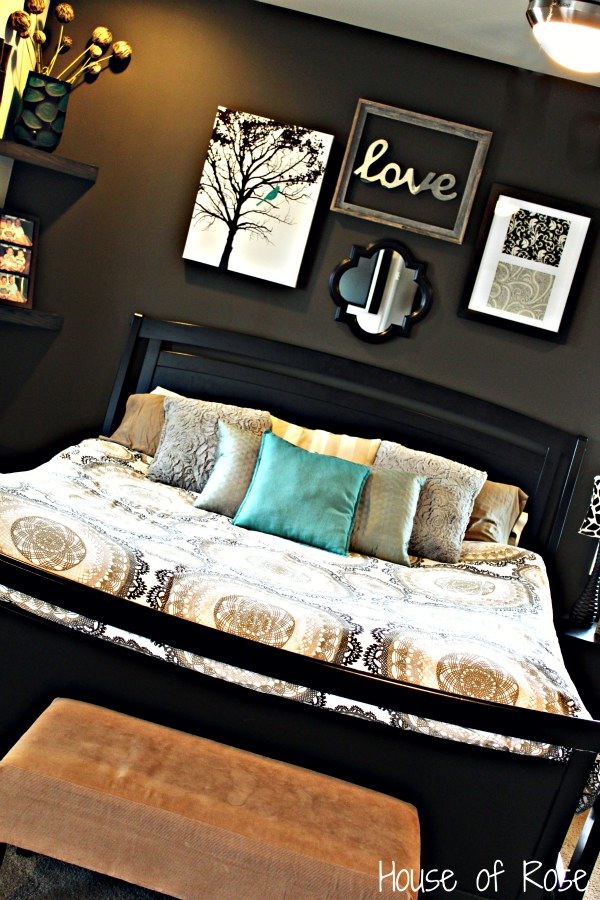 Master Bedroom Wall Makeover Modern