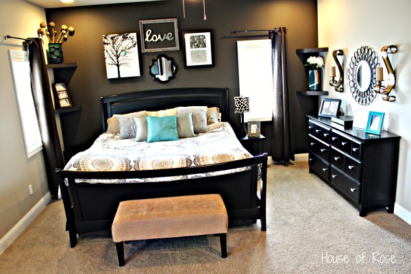 Gorgeous Master Bedroom Wall Makeover