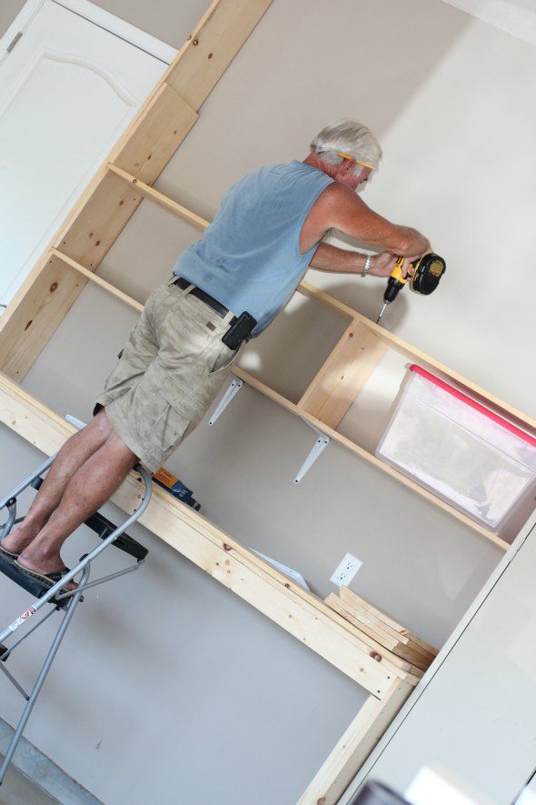 How To Organize Your Garage With Custom Built-In Shelving