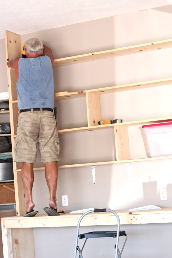 How To Organize Your Garage With Custom Built-In Shelving