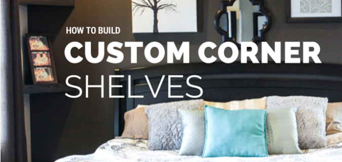 How To Build A Corner Shelf   HOW TO BUILD 1 