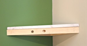 How To Build A Corner Shelf