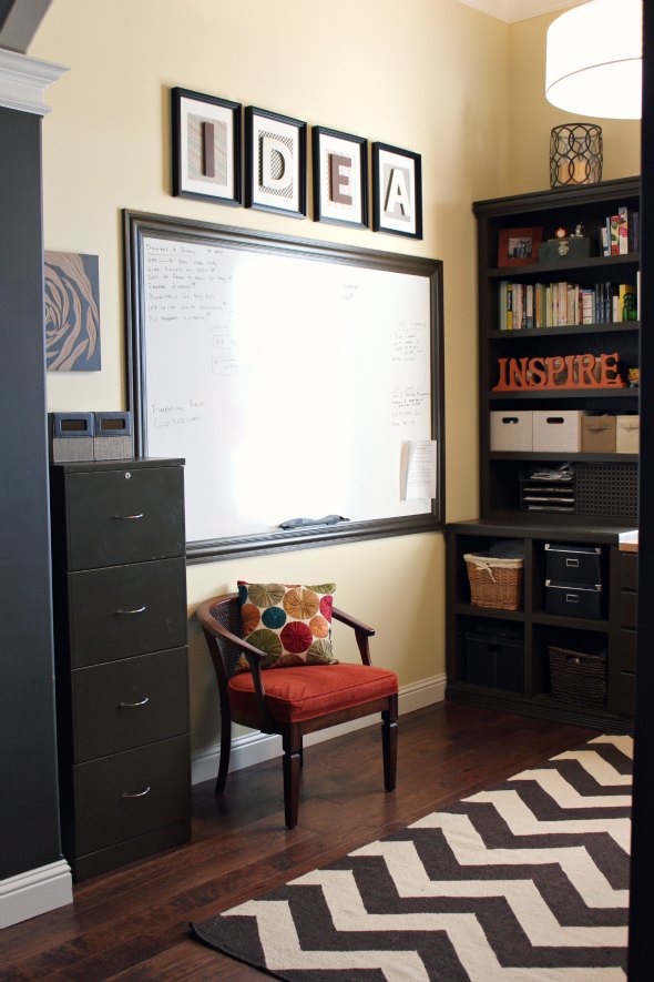 Work From Home Office Space Idea Board