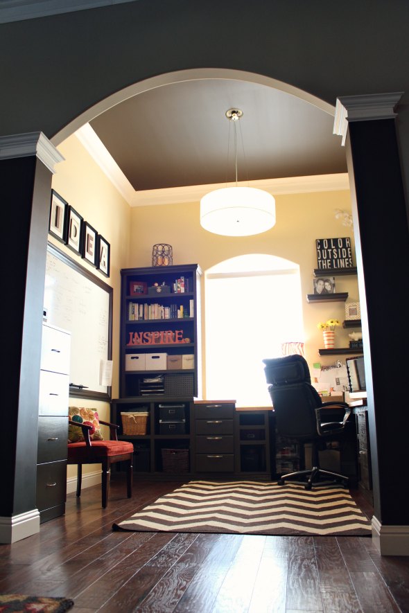 Work From Home Office Space Entryway