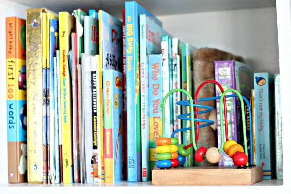 playroom storage ideas kids books