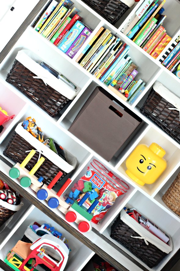 playroom storage ideas kids books and toys