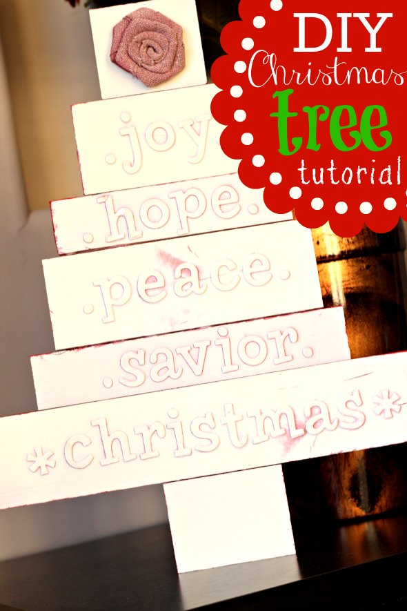 DIY Christmas Tree Tutorial &amp; A Pinterest Party