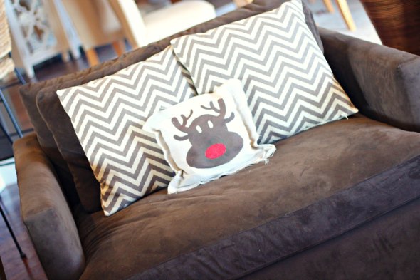 Holiday Mantel Decor Pillows