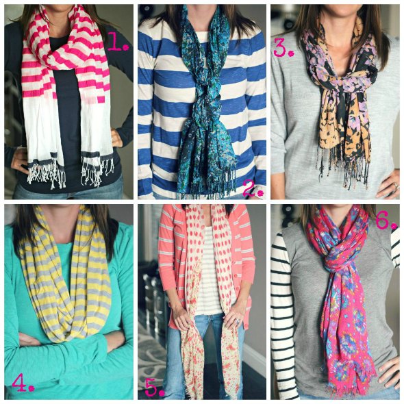 6 Ways to Tie a Scarf