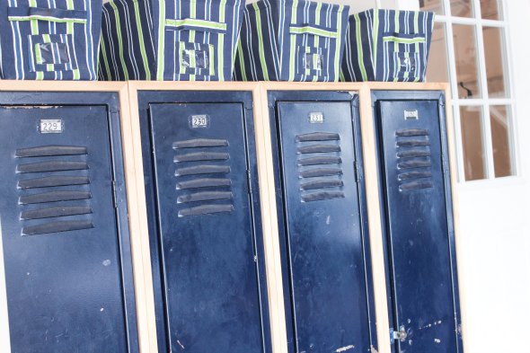 Old School Lockers made to look new