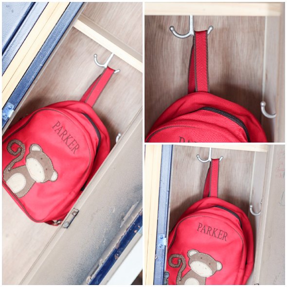 Old School Lockers used for school supplies