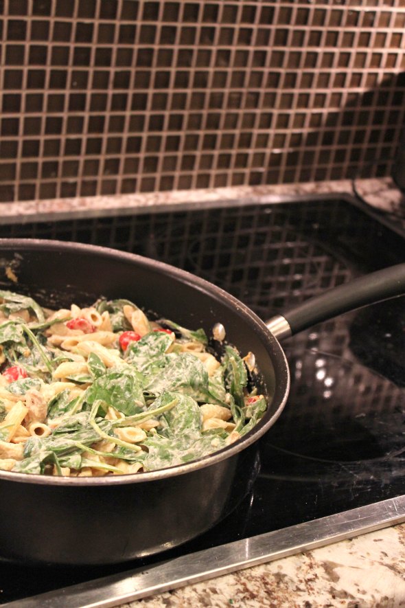 Creamy Chicken Florentine Pasta Recipe