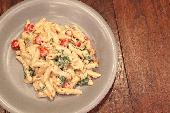 Creamy Chicken Florentine Recipe with tomatoes