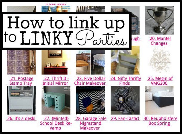 How to link up to Linky Parties