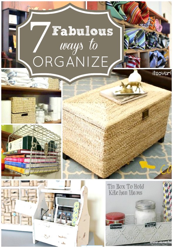 Ways to Organize Your Home