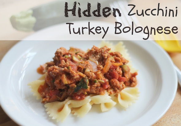 zucchini turkey bolognese