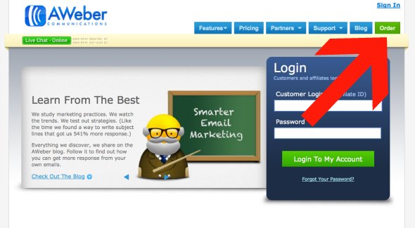 Starting an Email List with Aweber