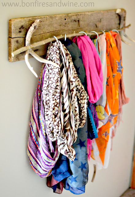 country girl scarf organizer