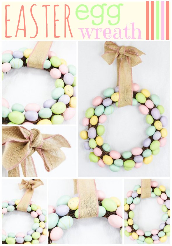 DIY Easter Egg Wreath