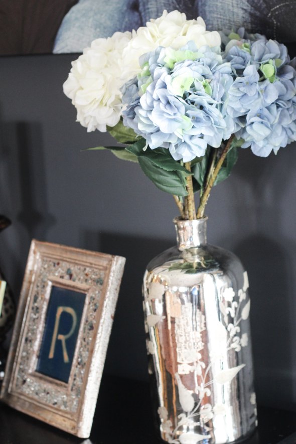 Entertainment Center Decorating Ideas Vase