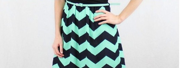 Chevron Fashion Trend - Dress by Kikilarue