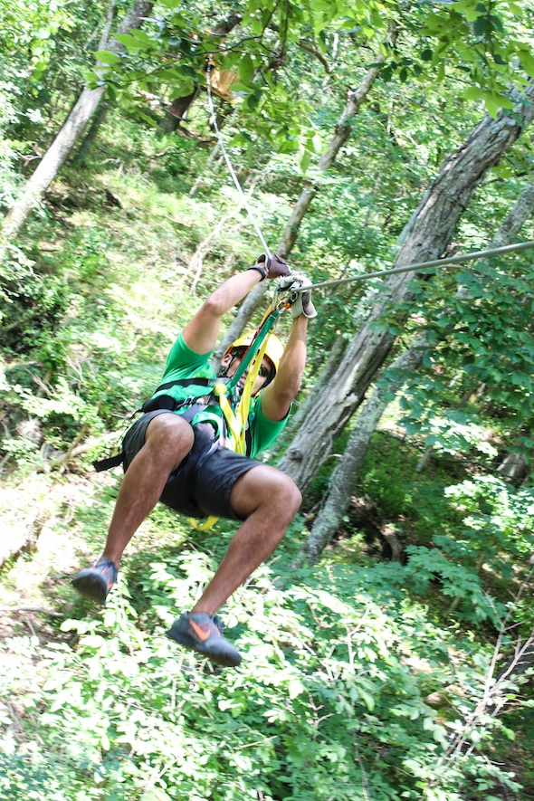 Zip Line Tour Shawnee Bluffs