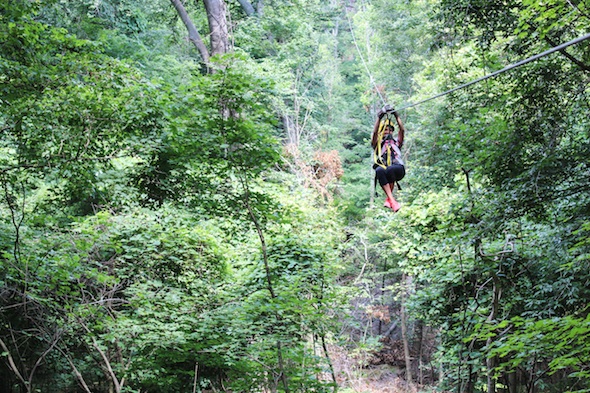 Zip Line Tour Shawnee Bluffs