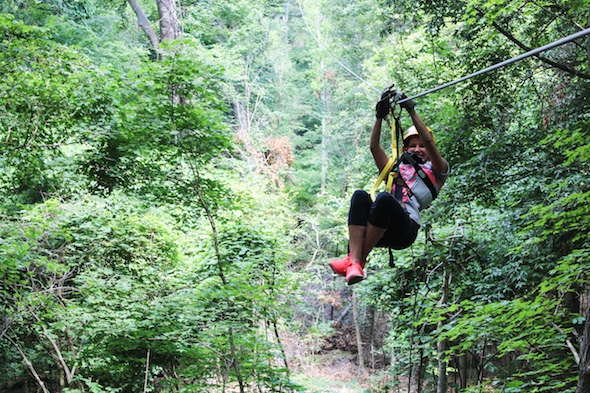 Zip Line Tour Shawnee Bluffs