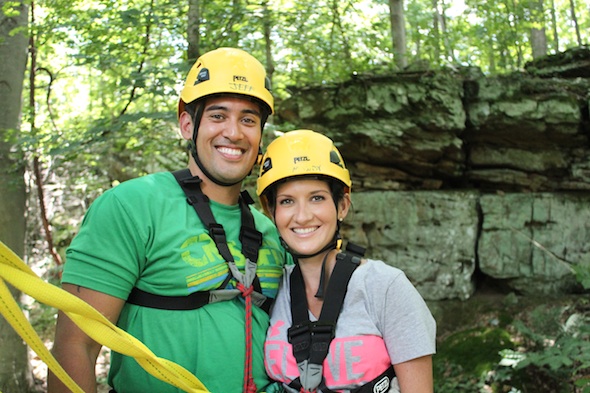 Zip Line Tour Shawnee Bluffs