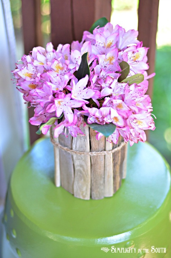 Driftwood Vase Tutorial