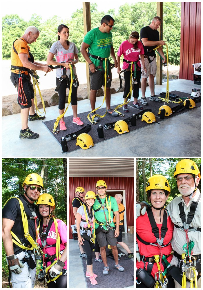 Zip Line Tour Shawnee Bluffs