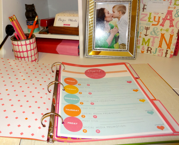 Free Printable Blog Planner