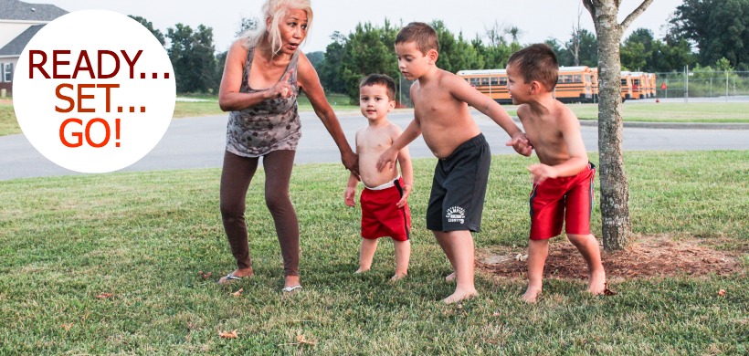 Mother-in-Law Racing The Boys