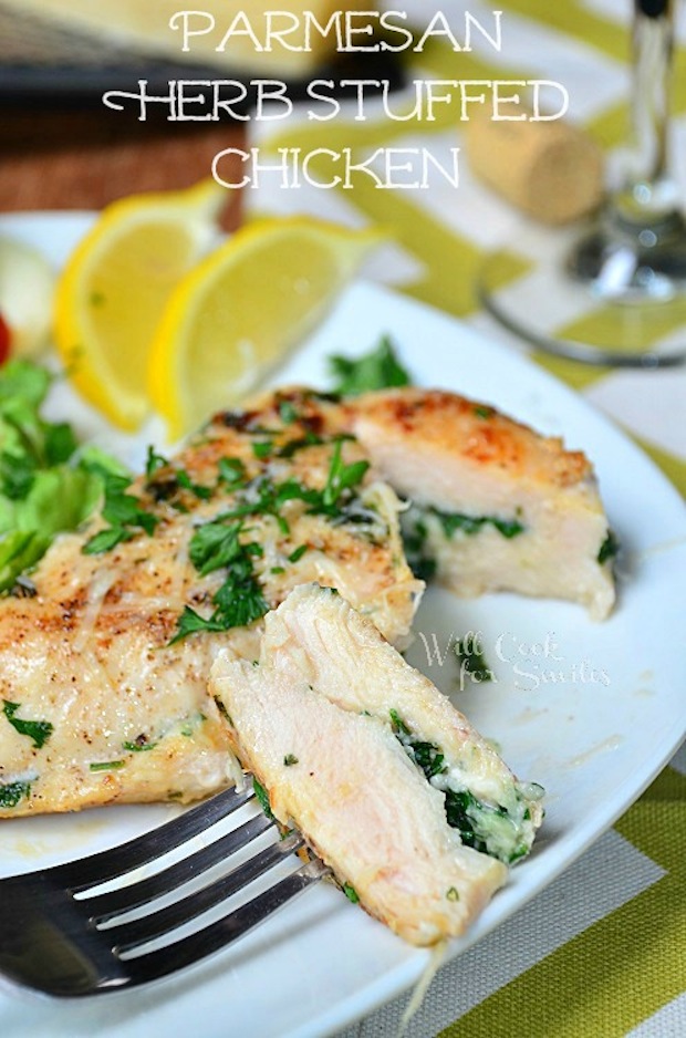 Herb Stuffed Chicken